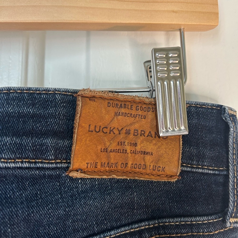 Lucky Brand Bridgette Skinny High Waist Dark Wash Skinny Jeans Size 29 - Picture 8 of 9